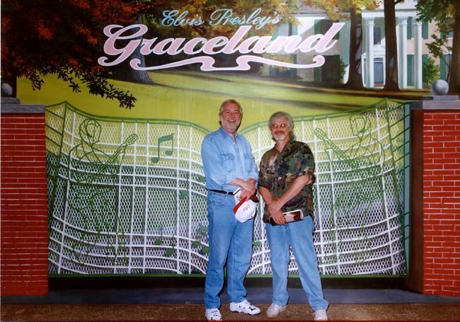 w- Allan Rich at Graceland circa 1995 Cliff