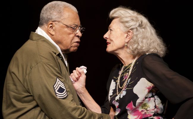 James Earl Jones and Vanessa Redgrave in 'Much Ado About Nothing' at the Old Vic through Nov. 30.