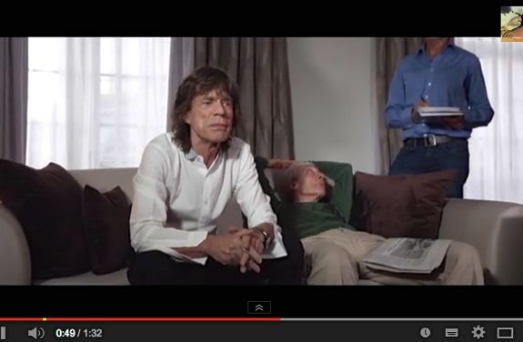 Mick Jagger promotes Python show x575