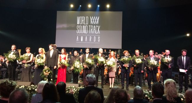 Winners take the stage at the WSA 2014