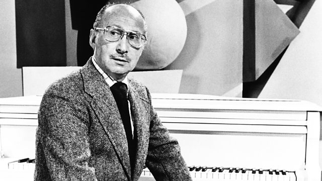 Portrait of American lyricist Sammy Cahn & composer Jimmy Van